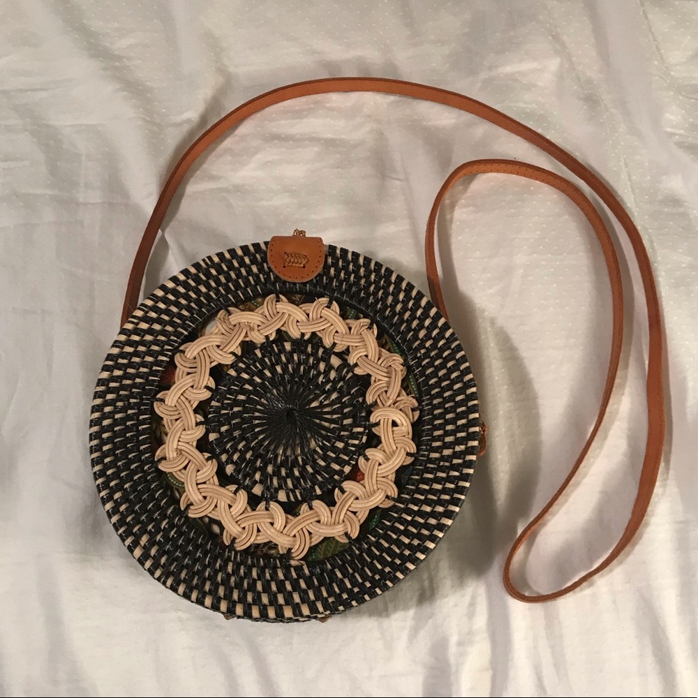Handmade Woven Rattan Bag